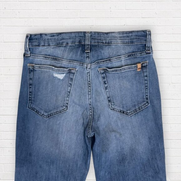 JOE'S JEANS Slim Leg Candace Distressed Stretch Denim Skinny Jeans 25 - Picture 7 of 7